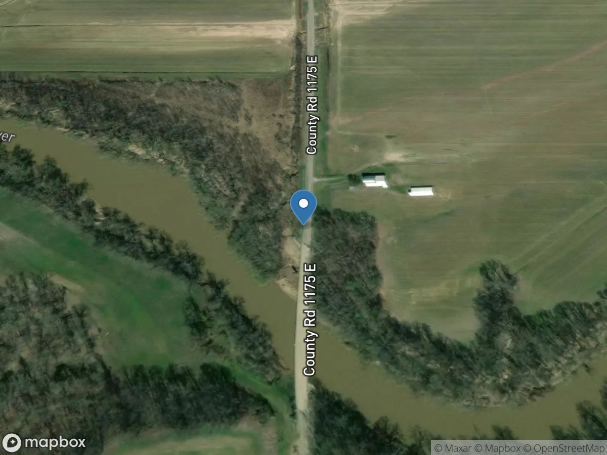 Little Wabash River at Carmi, IL location