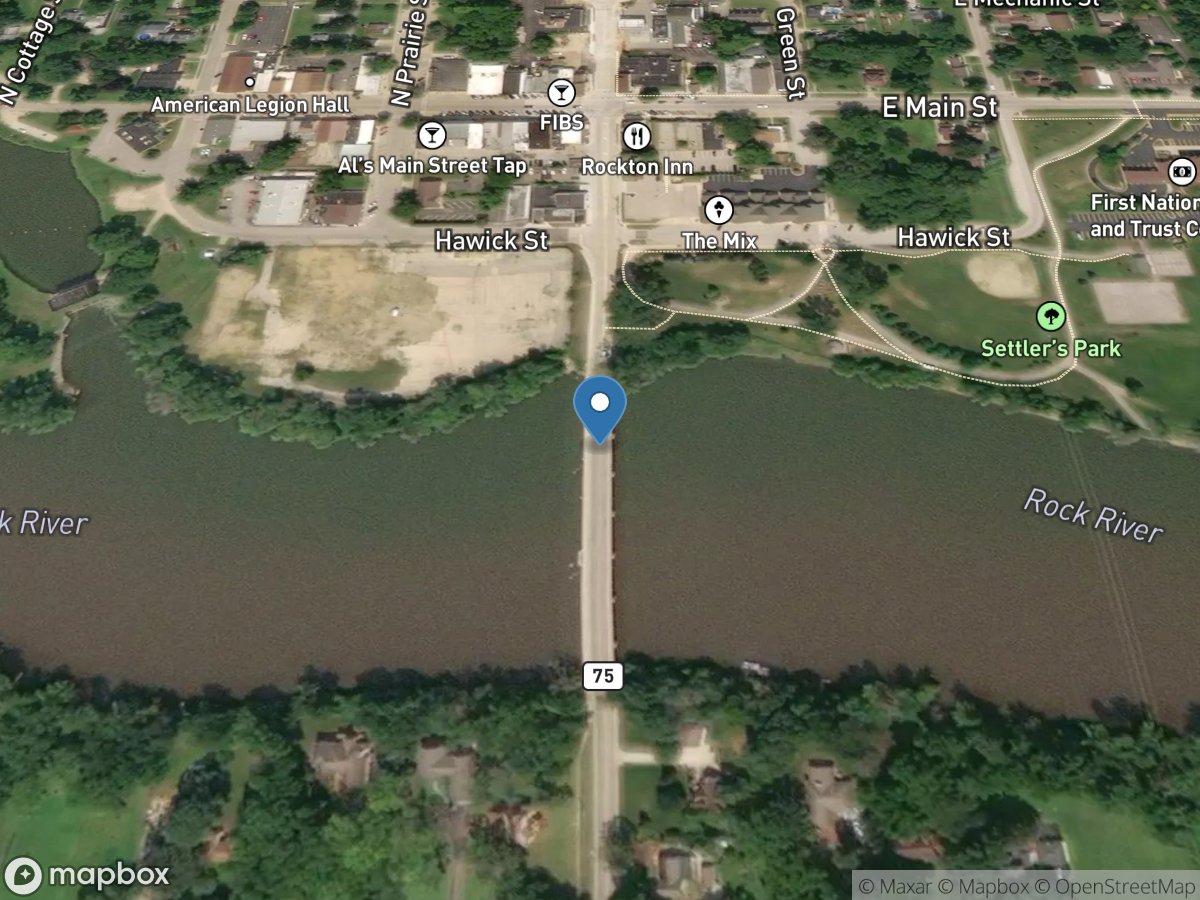 Rock River at Rockton, IL location