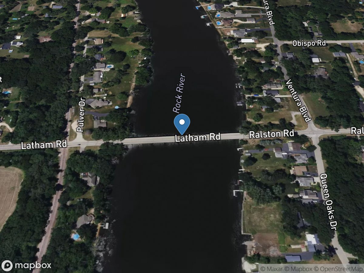 Rock River at Latham Park, IL location