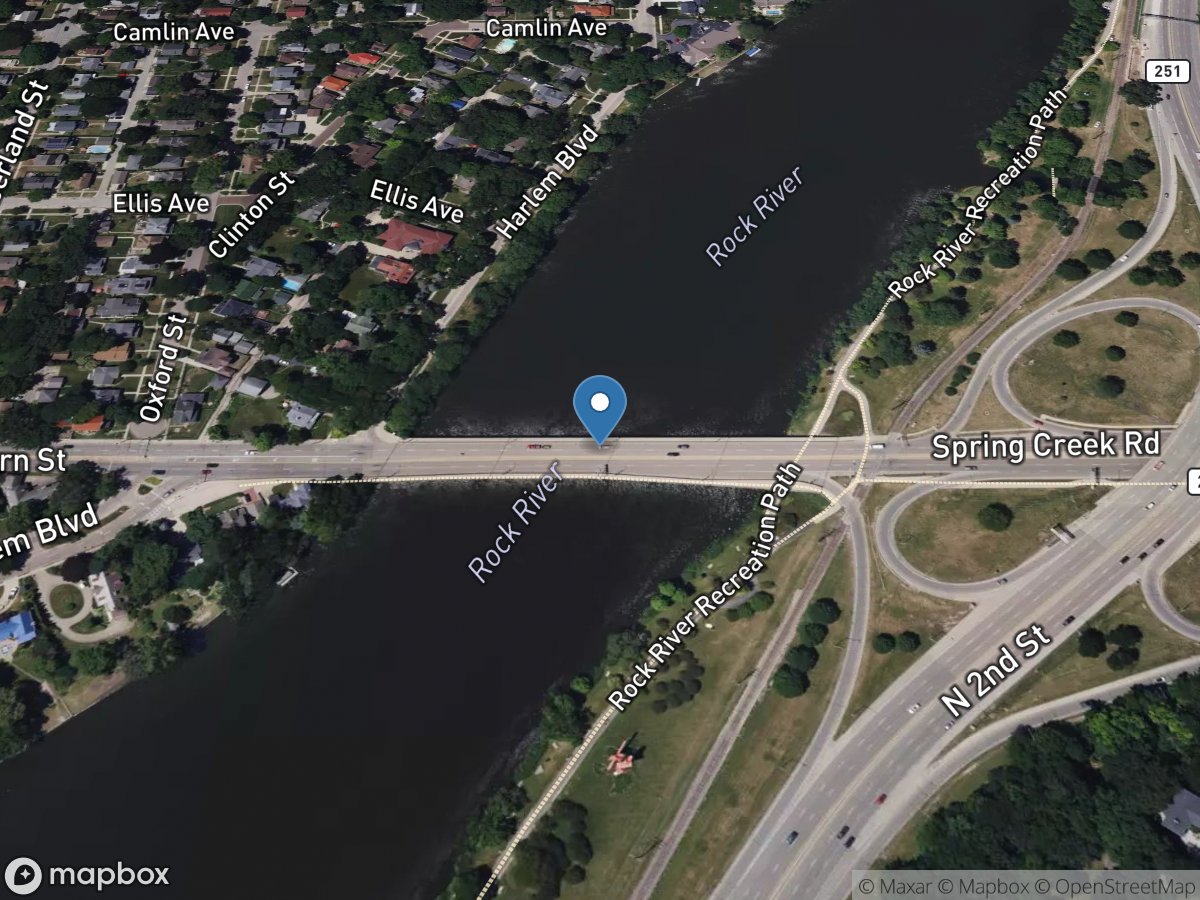 Rock River at Auburn ST at Rockford location