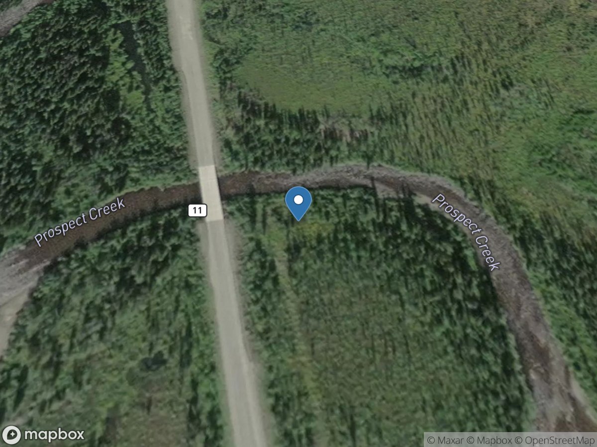 Prospect Creek near Prospect Camp AK location