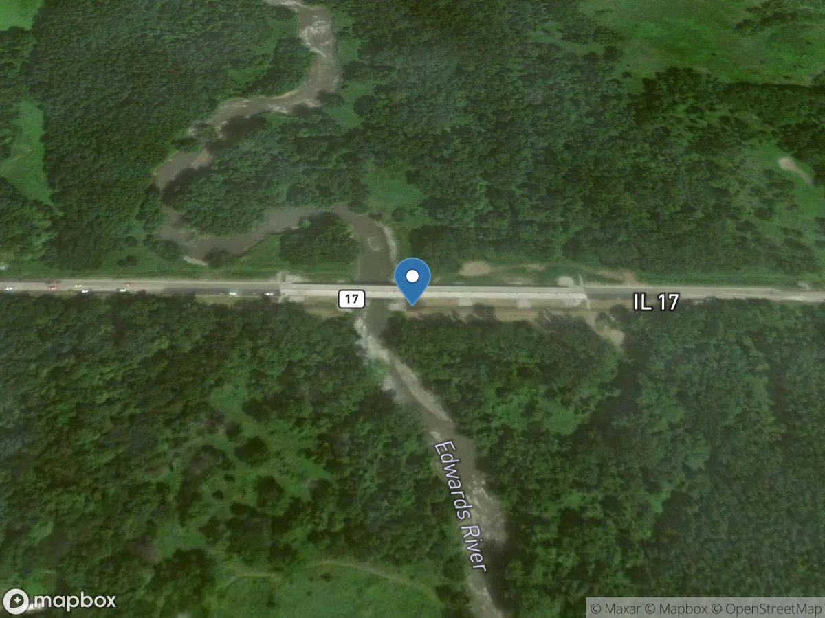 Edwards River near New Boston, IL location