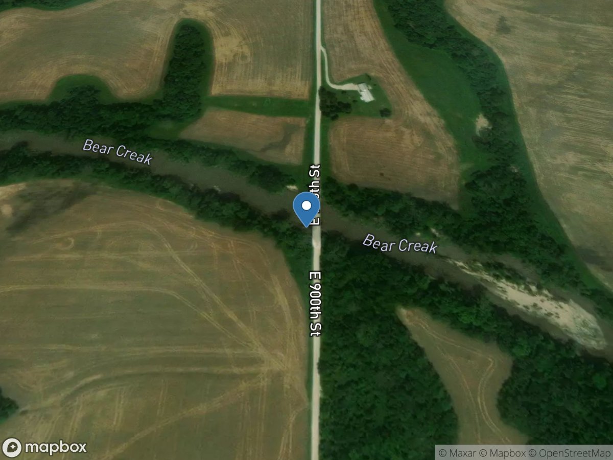 Bear Creek near Marcelline, IL location