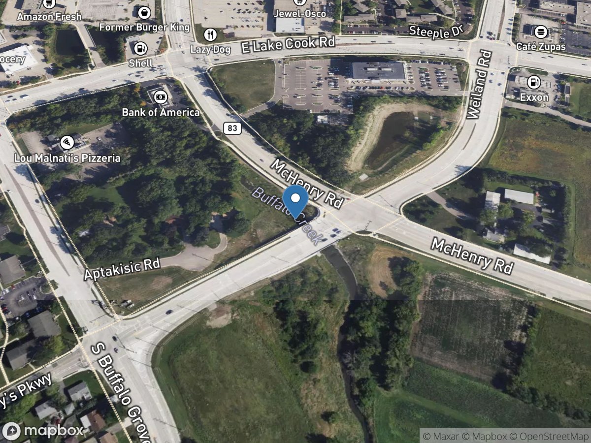 Buffalo Creek near Wheeling, IL location