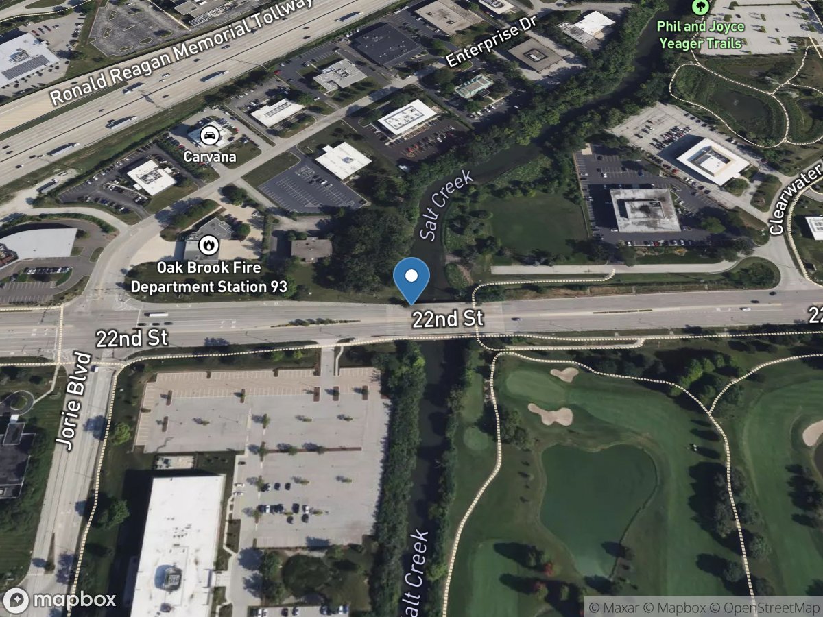 Salt Creek at 22nd Street at Oak Brook, IL location