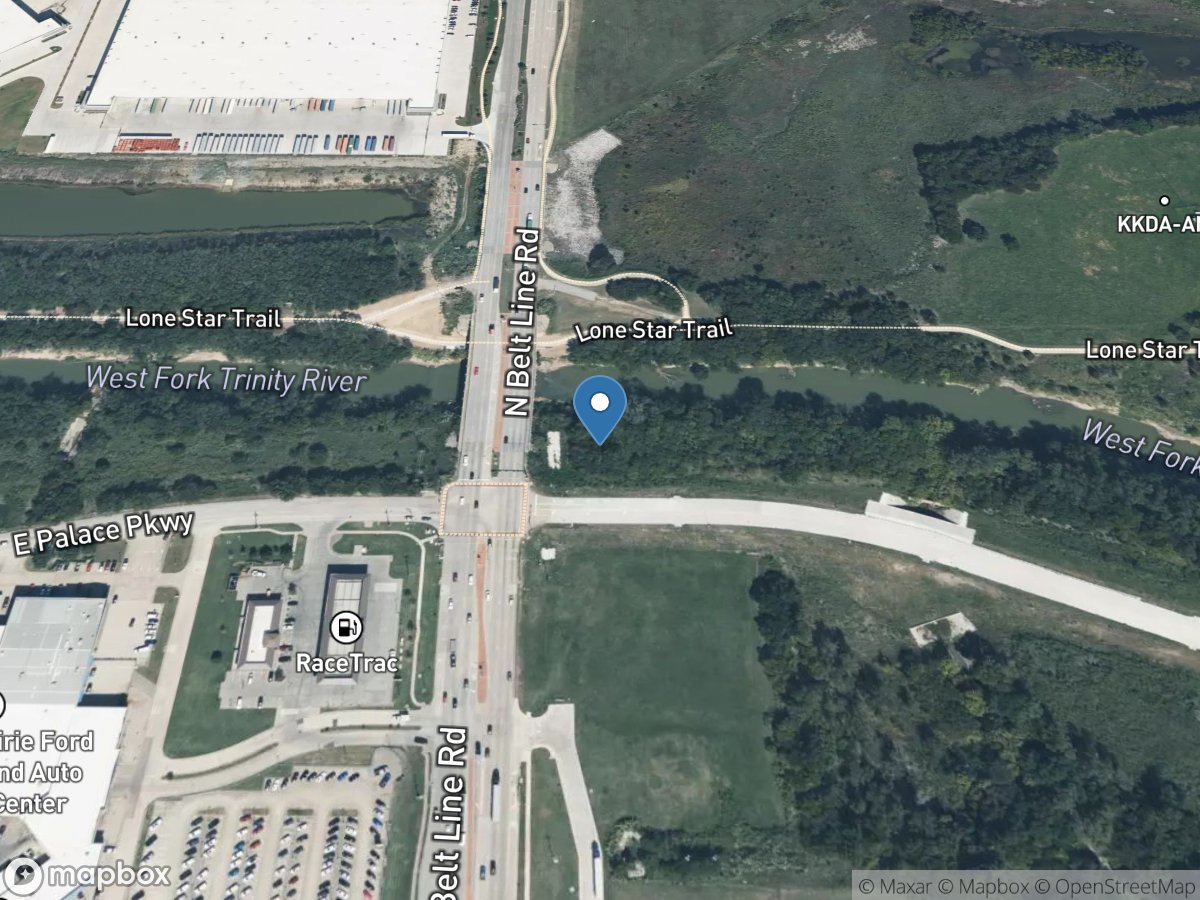 W Fork Trinity Rv at Grand Prairie, TX location