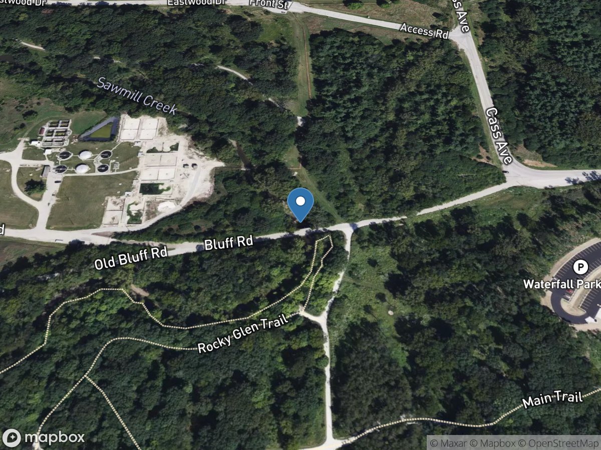 Sawmill Creek near Lemont, IL location