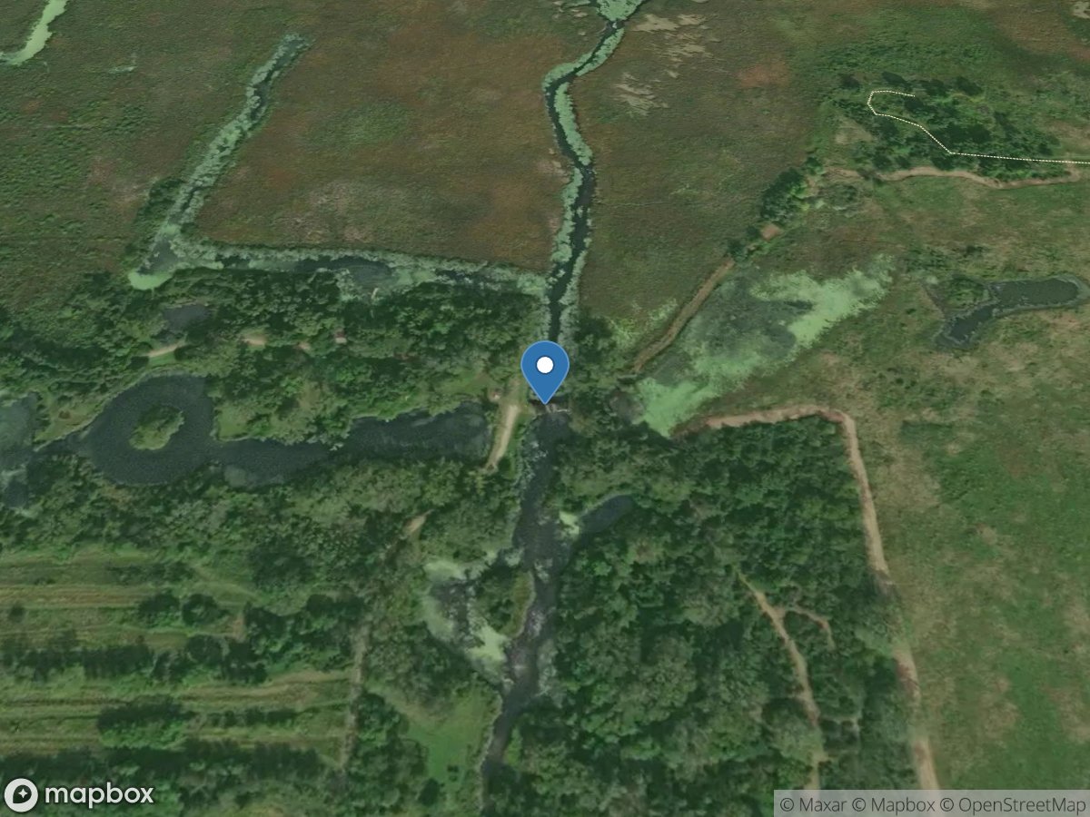 Elizabeth Lake Drain near Twin Lakes, WI-IL location