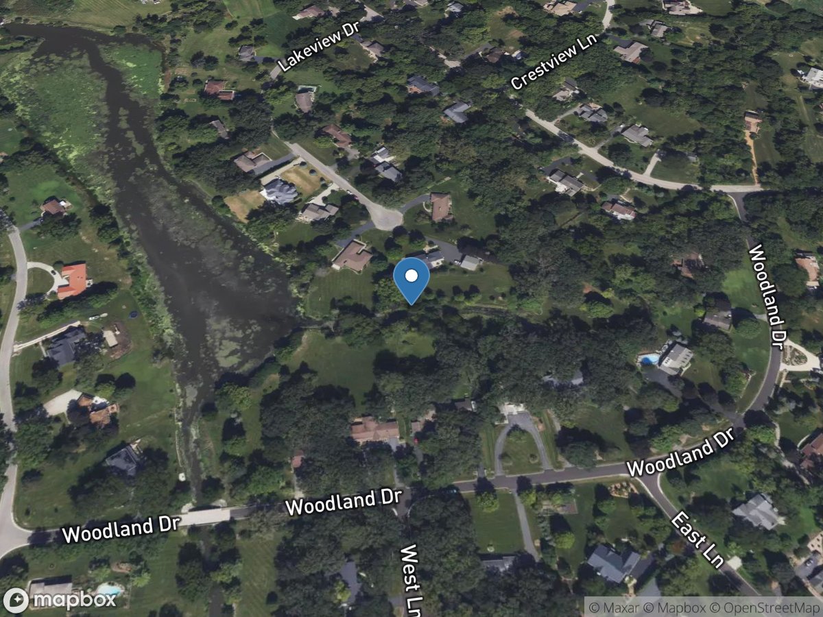 Grassy Lake Drain near Lake Barrington, IL location