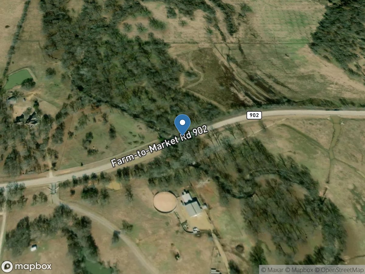 Timber Creek near Collinsville, TX location