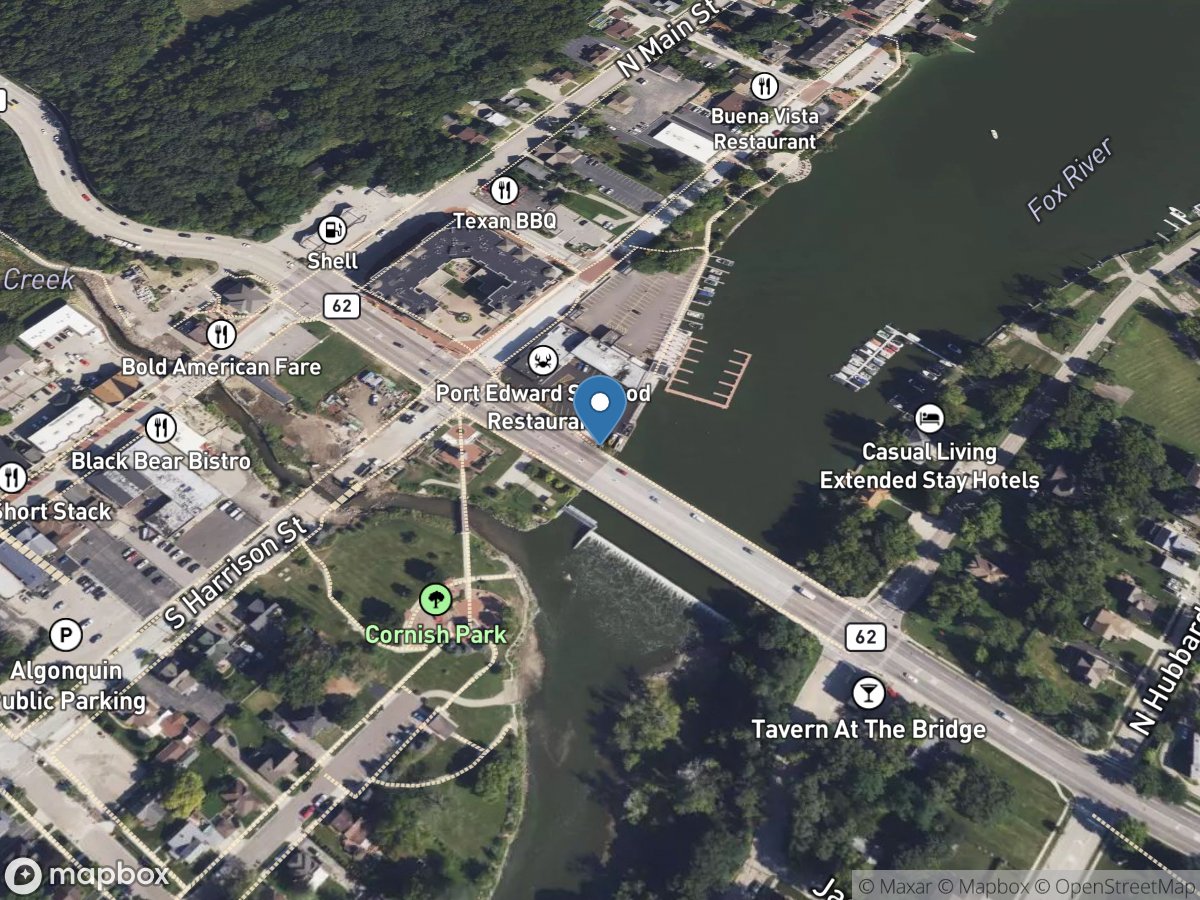 Fox River at Algonquin, IL location