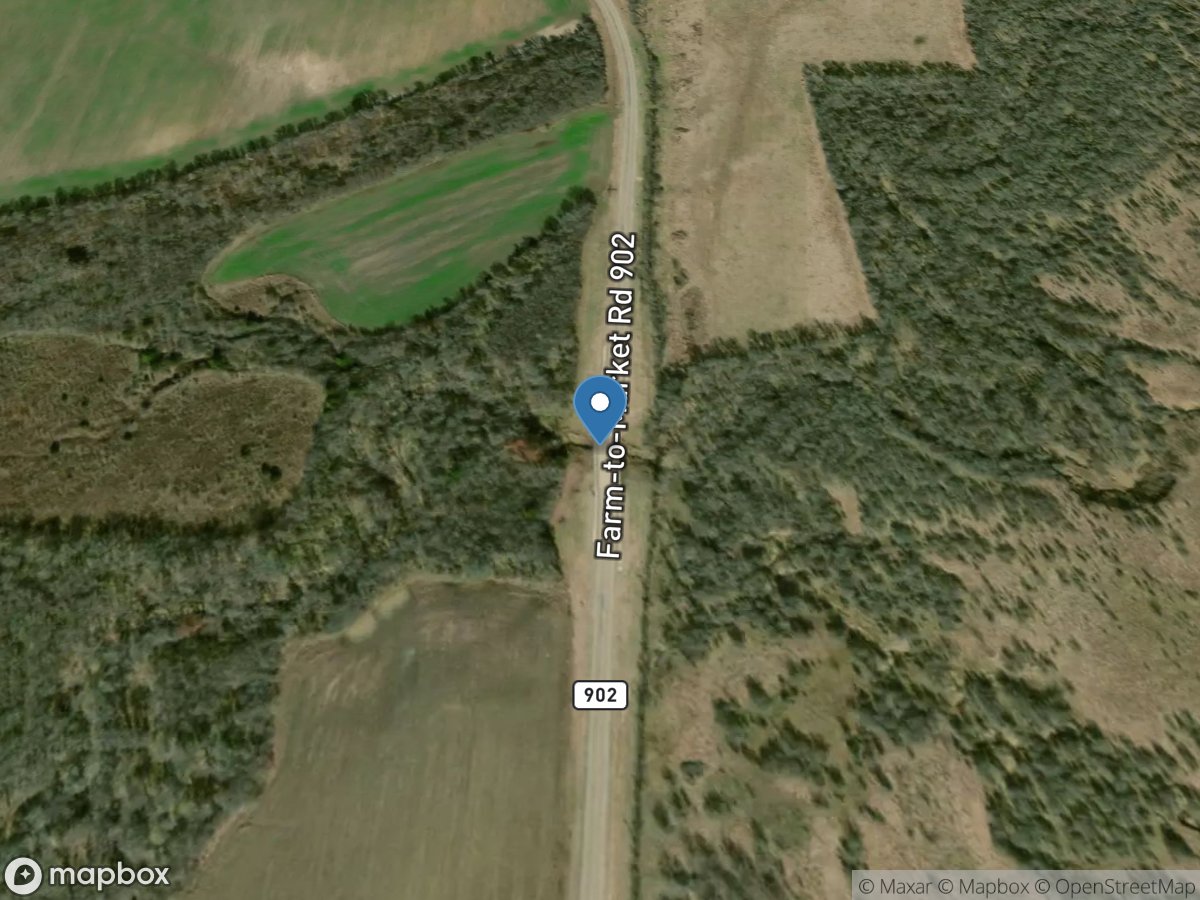 Range Creek near Collinsville, TX location