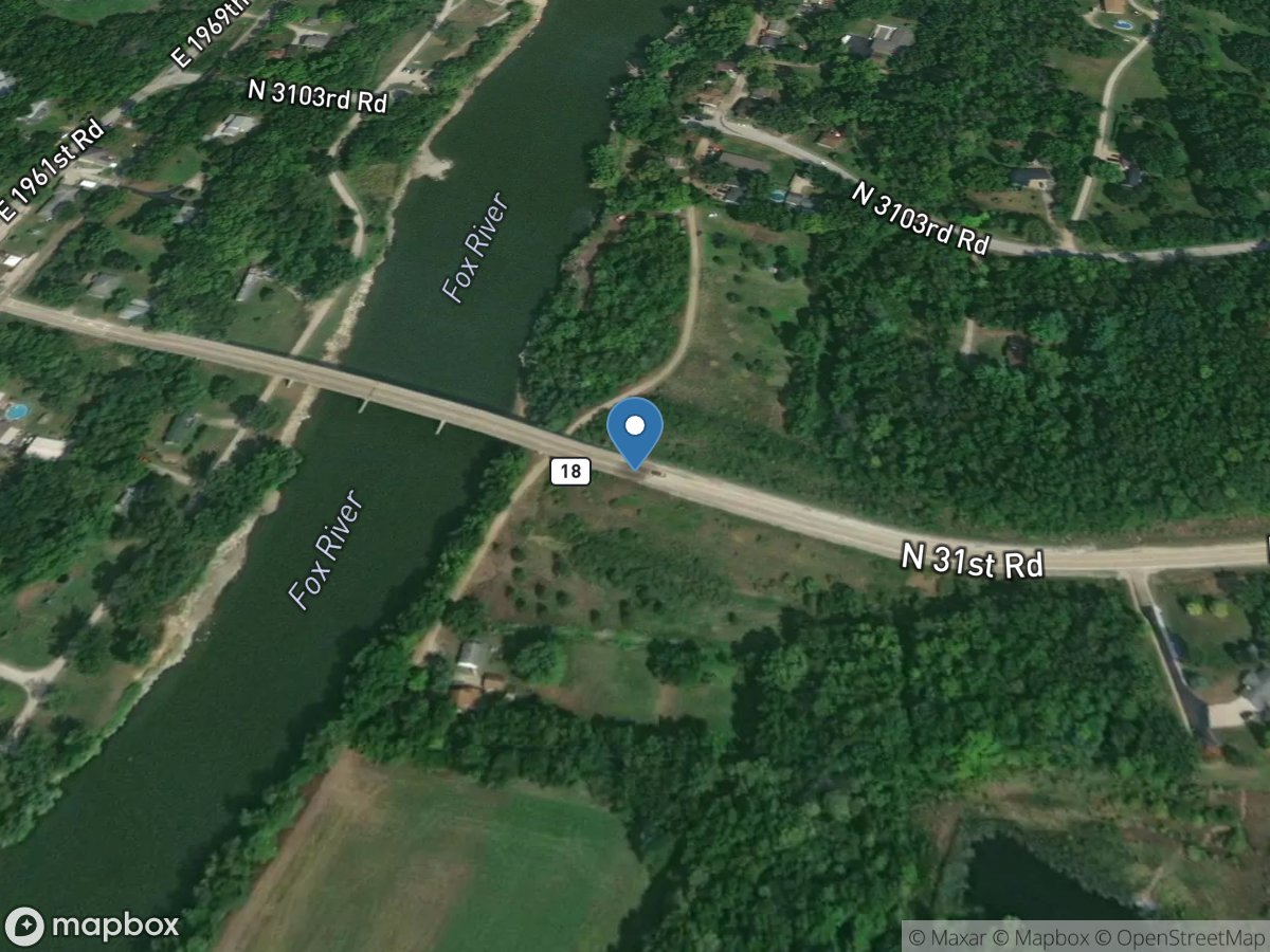 Fox River at Dayton, IL location