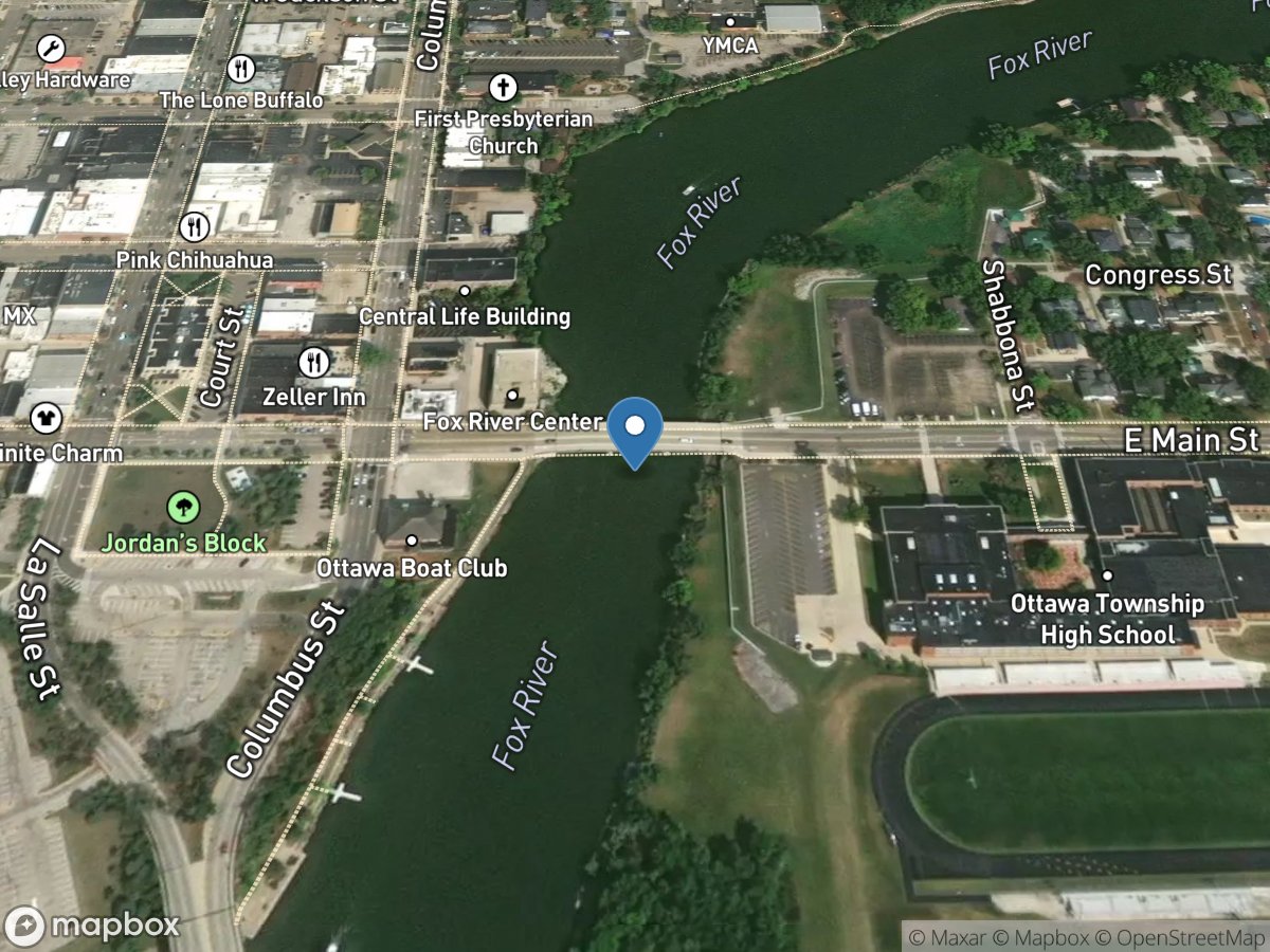 Fox River at Ottawa, IL location