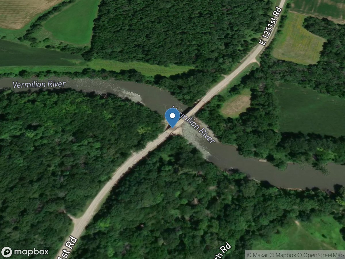 Vermilion River near Leonore, IL location