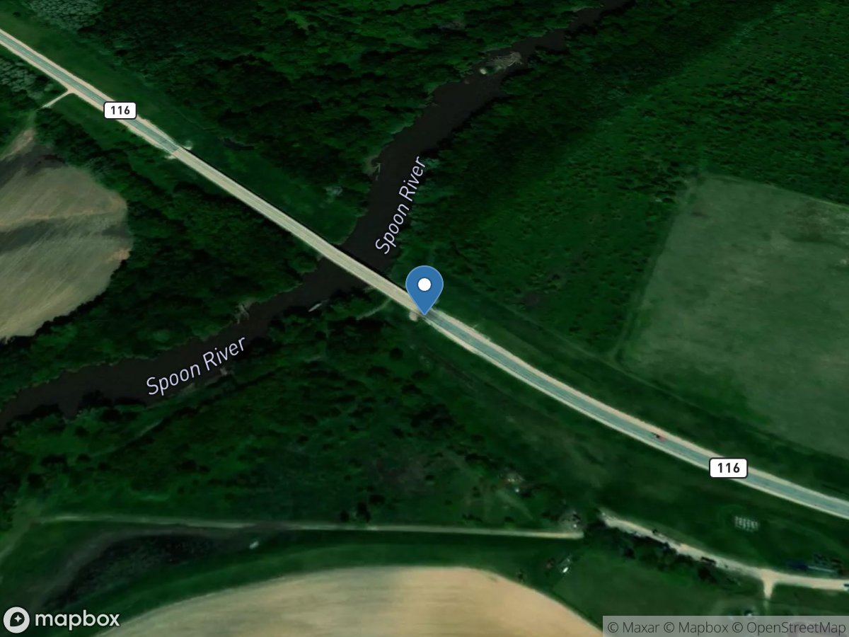 Spoon River at London Mills, IL location