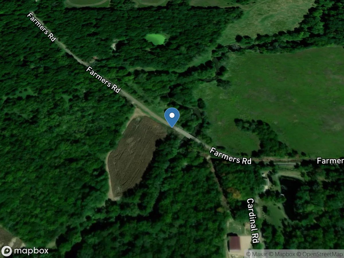 North Fork Salt Creek near DE Witt, IL location