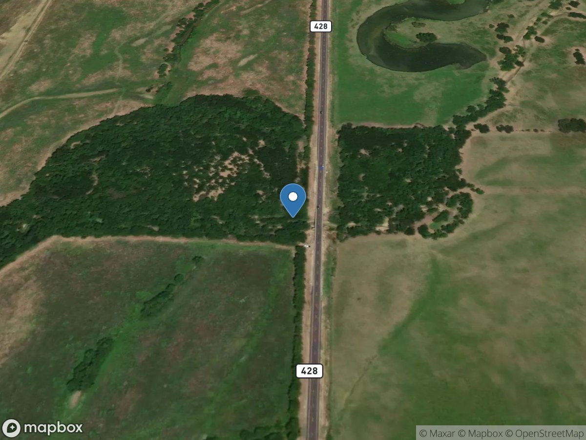 Little Elm Creek near Aubrey, TX location