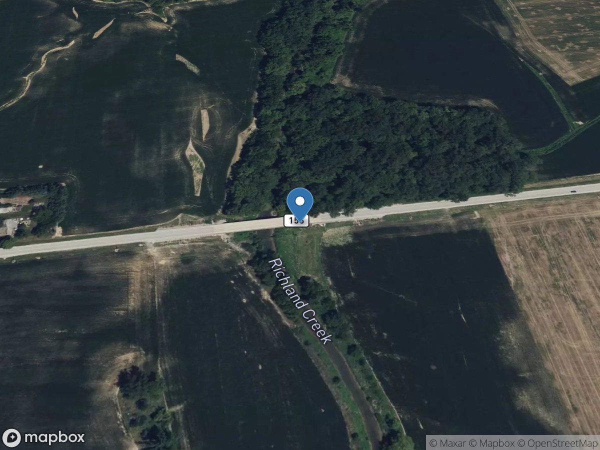 Richland Creek near Hecker, IL location