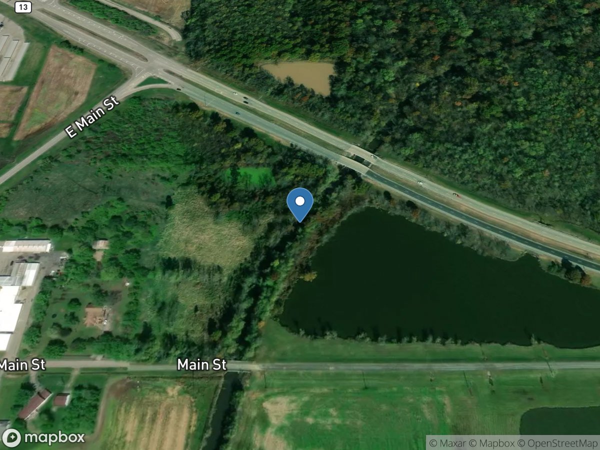 Crab Orchard Creek near Marion, IL location