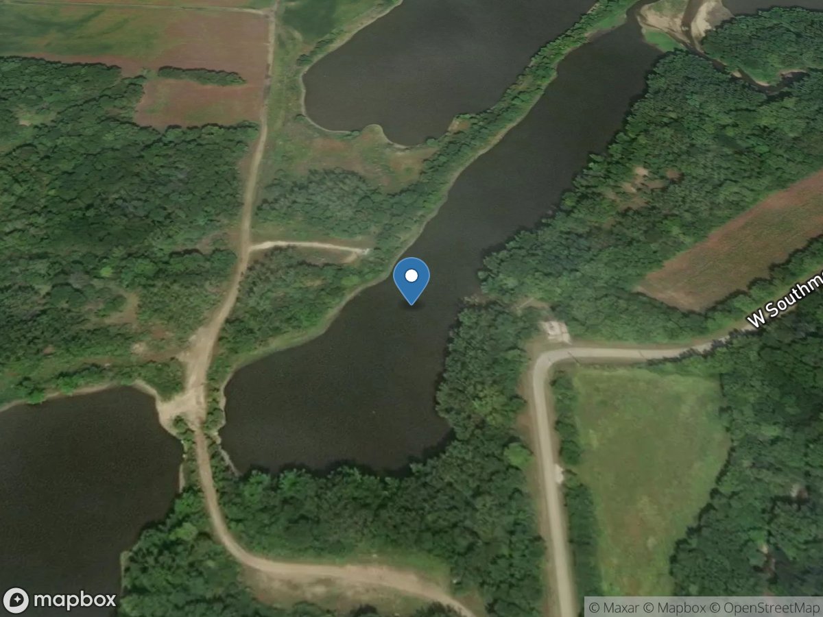 Hanson Gravel Pit at Culvert near Morris, IL location