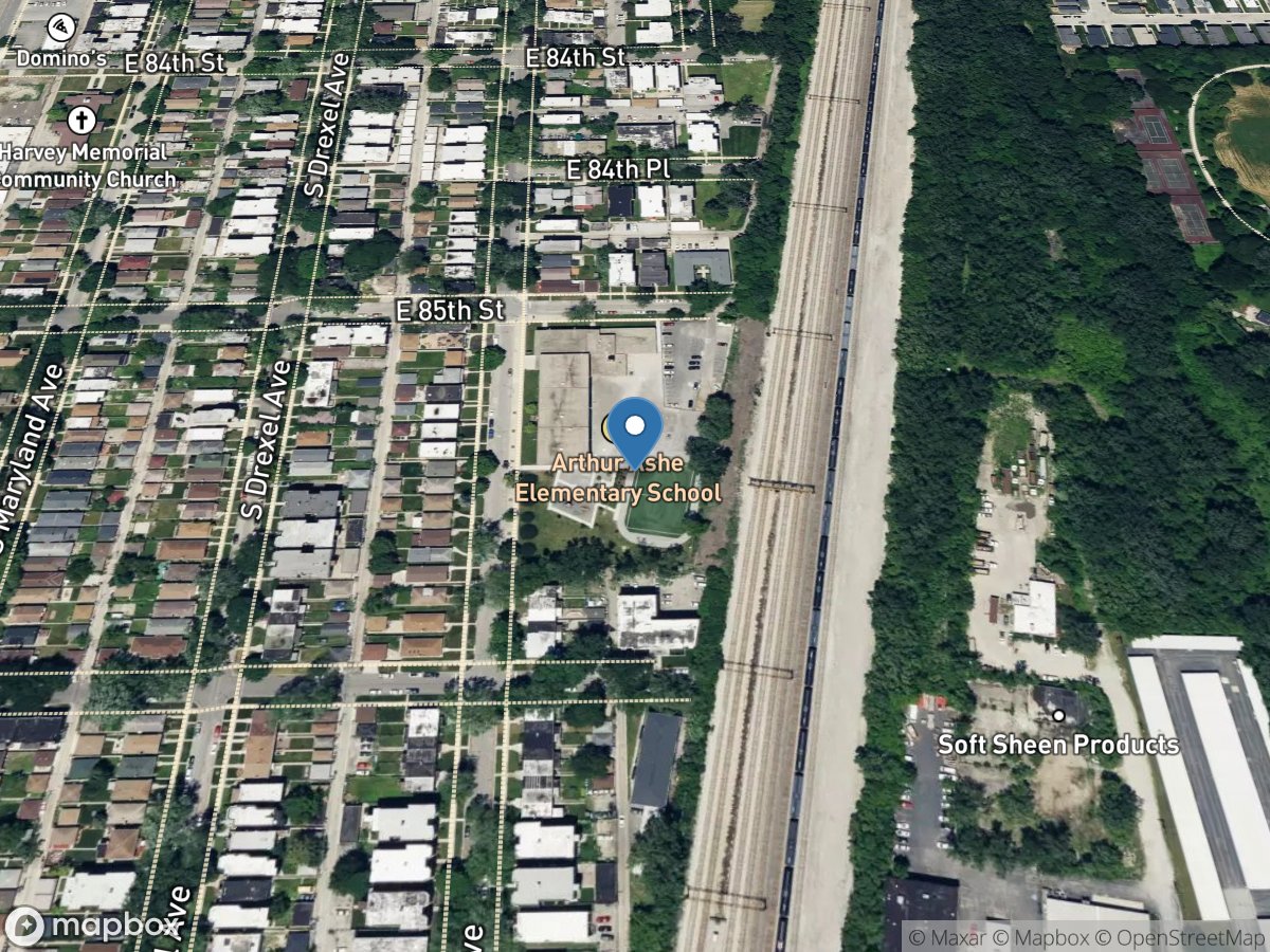 Sewer at Ashe Elementary School at Chicago, IL location