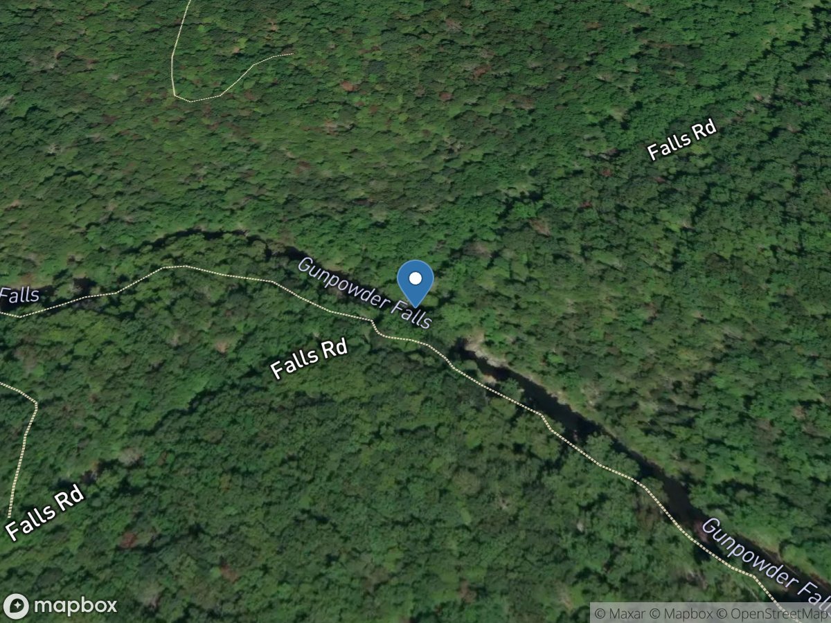 Gunpowder Falls near Parkton, MD location