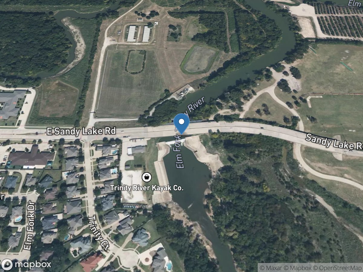 Elm Fork Trinity Rv near Carrollton, TX location