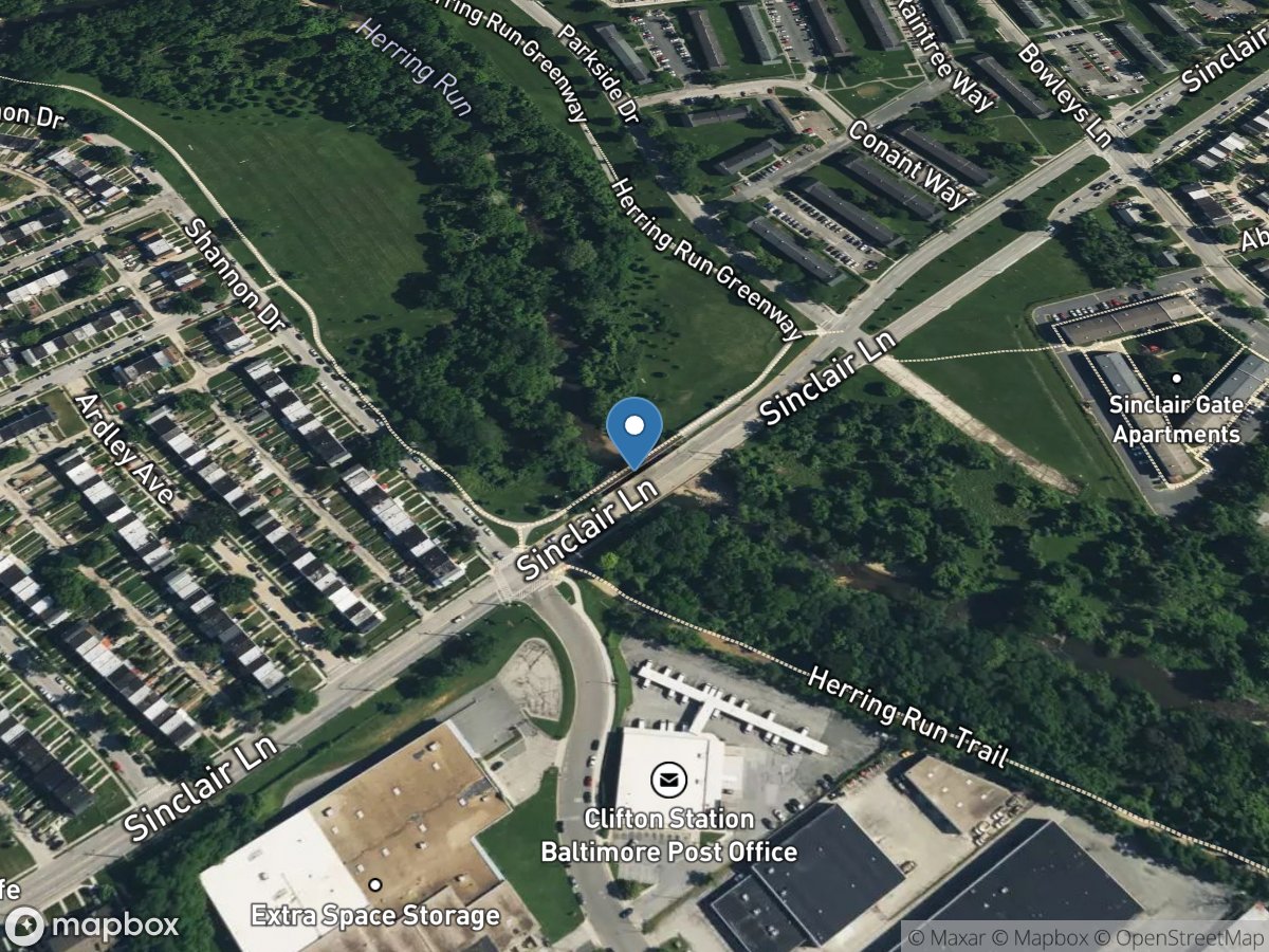 Herring Run at Sinclair Lane at Baltimore, MD location