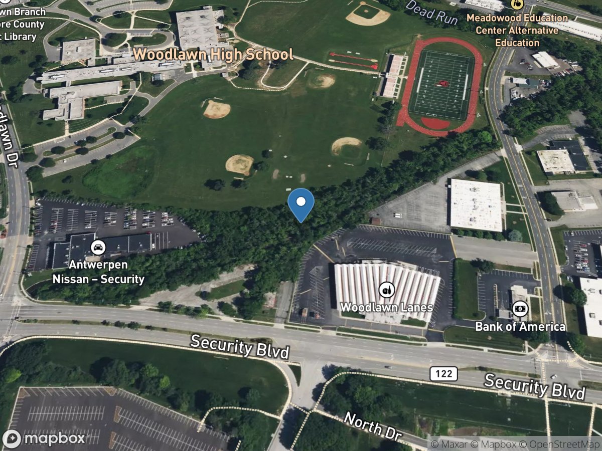 Dead Run at Woodlawn, MD location