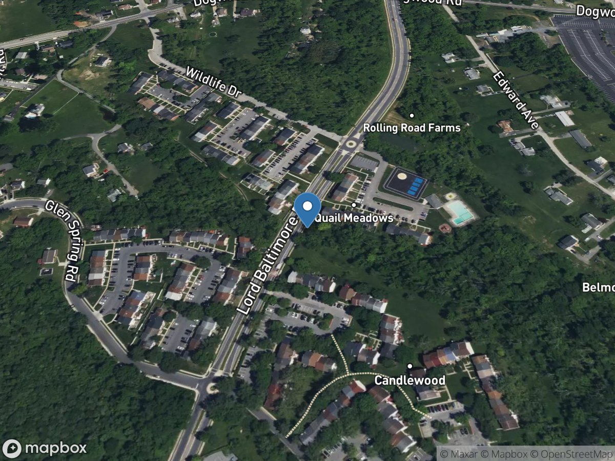 Dead Run Tributary near Woodlawn, MD location