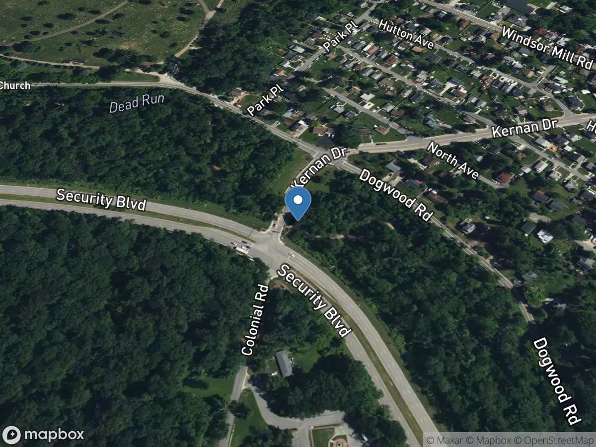 Dead Run at Franklintown, MD location