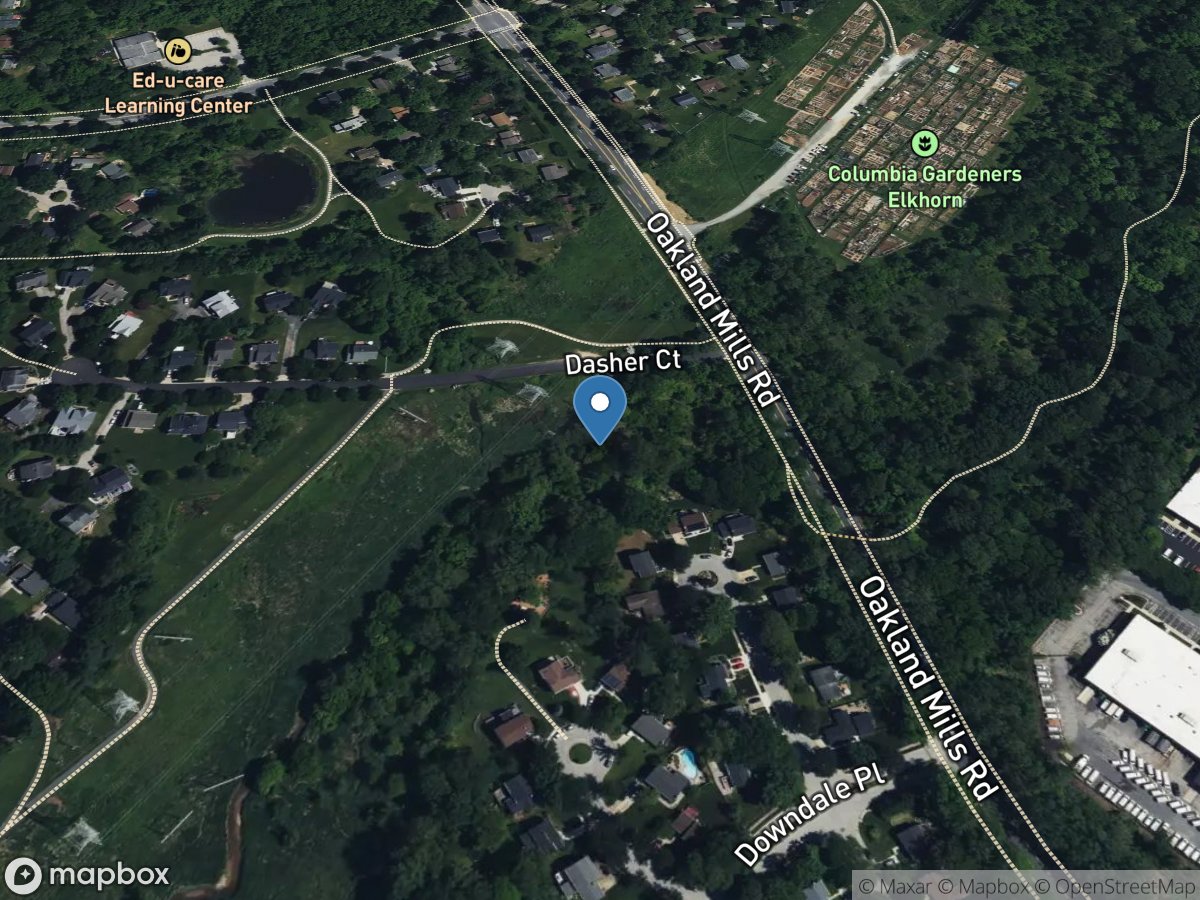 L Pax Riv Tributary above Lake Elkhorn near Guilford, MD location