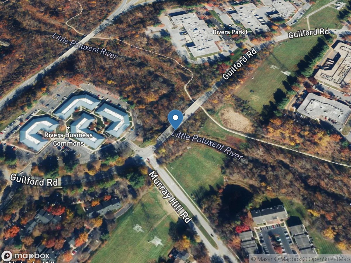 Little Patuxent River at Guilford, MD location