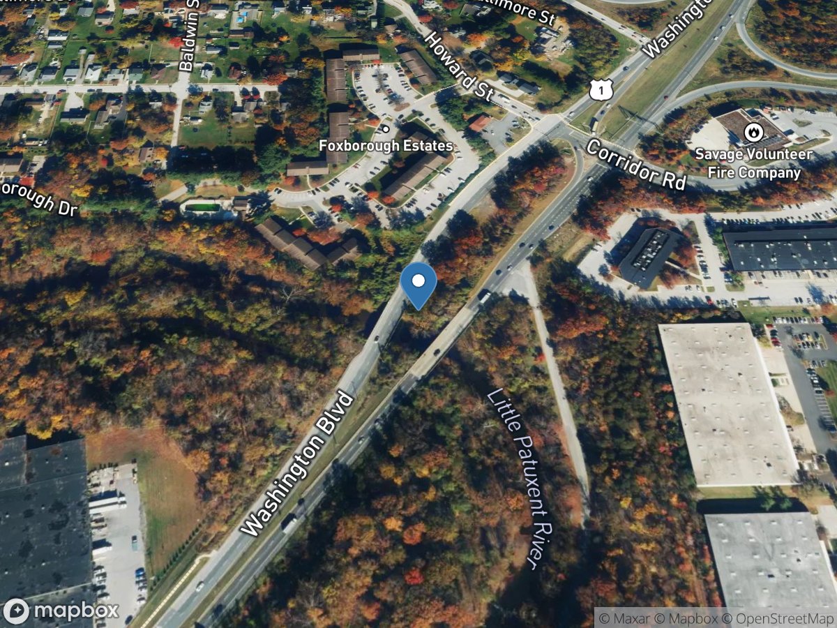 Little Patuxent River at Savage, MD location