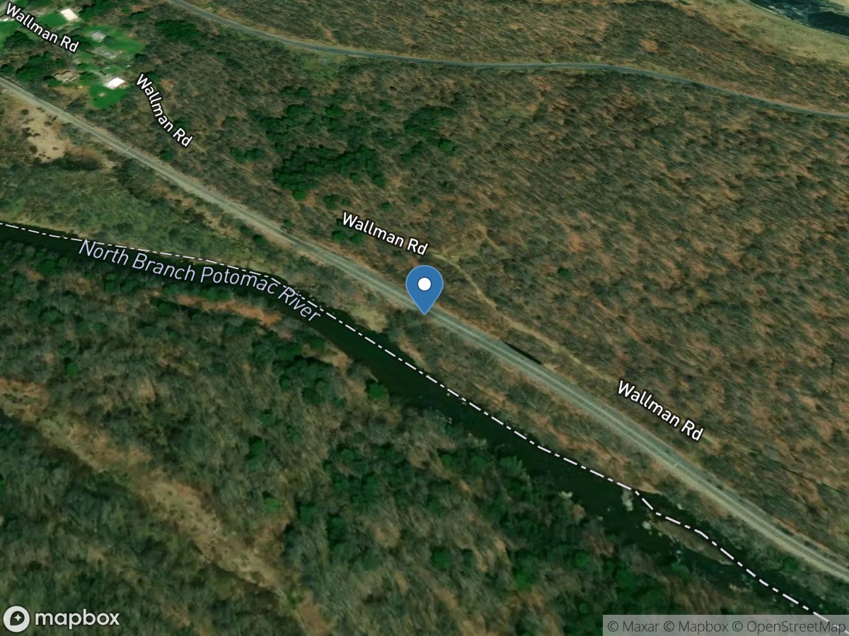 North Branch Potomac River at Steyer, MD location