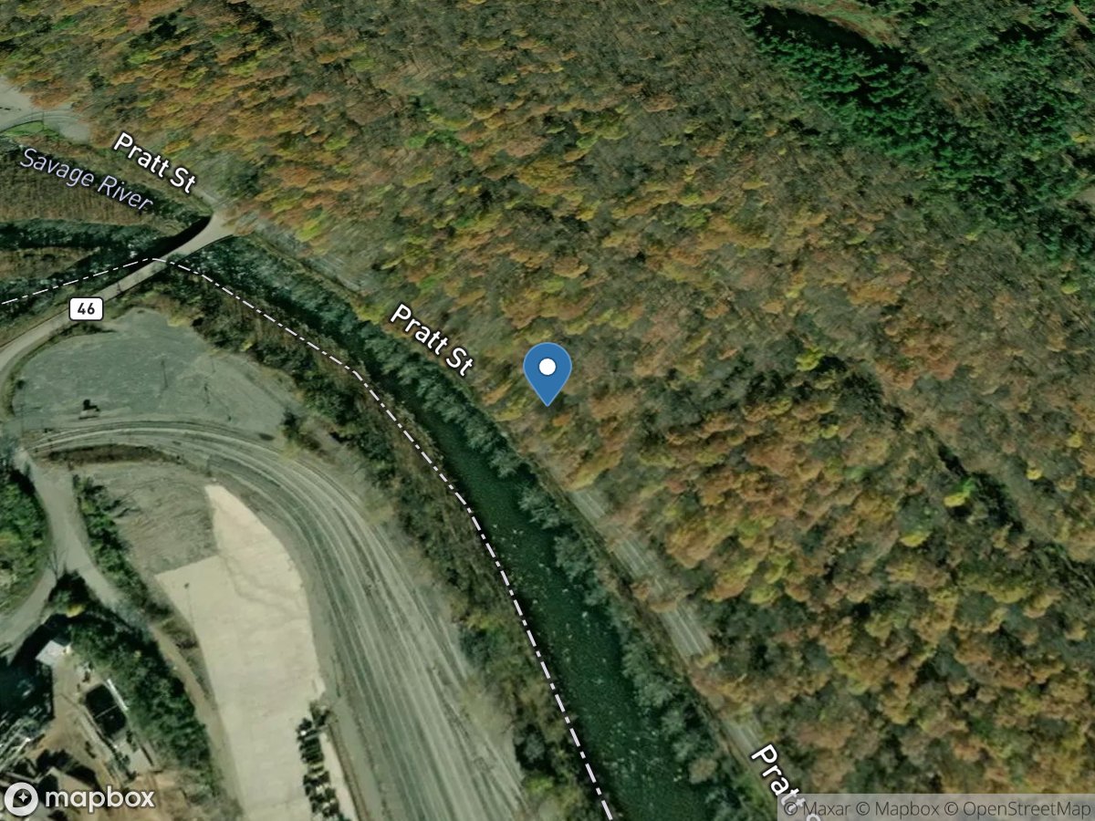 North Branch Potomac River at Luke, MD location