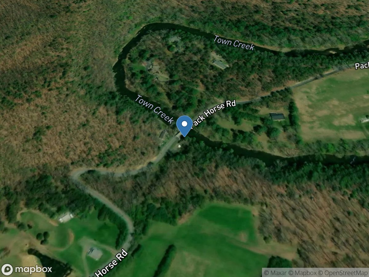 Town Creek near Oldtown, MD location