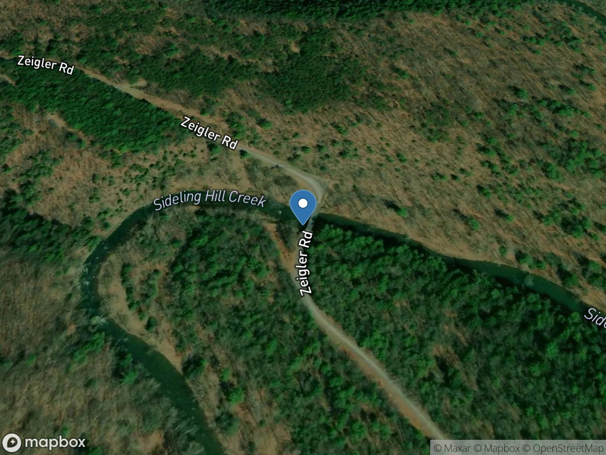 Sideling Hill Creek near Bellegrove, MD location