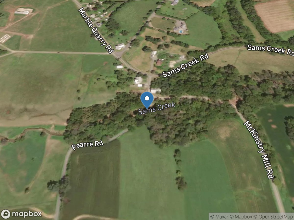 Sams Creek at McKinstrys Mill, MD location