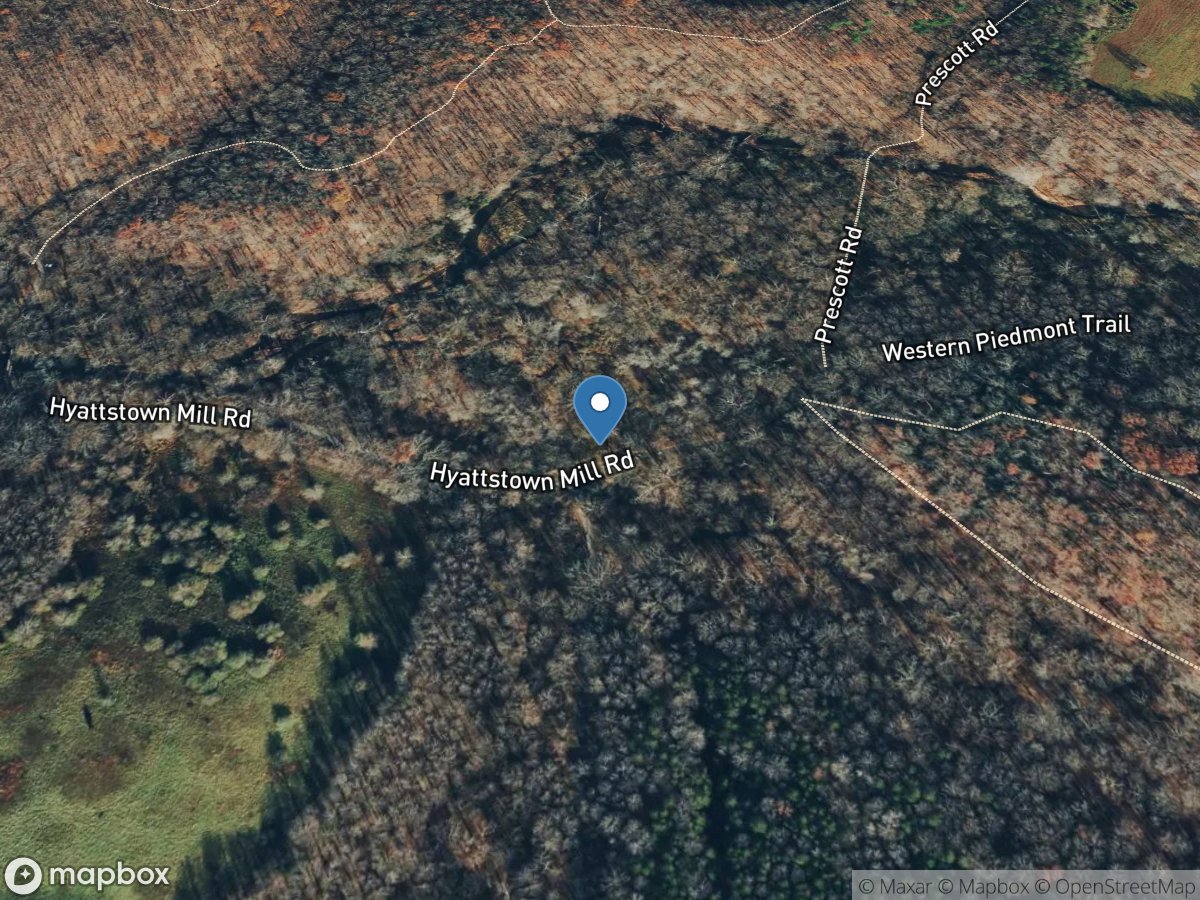 Soper Branch at Hyattstown, MD location