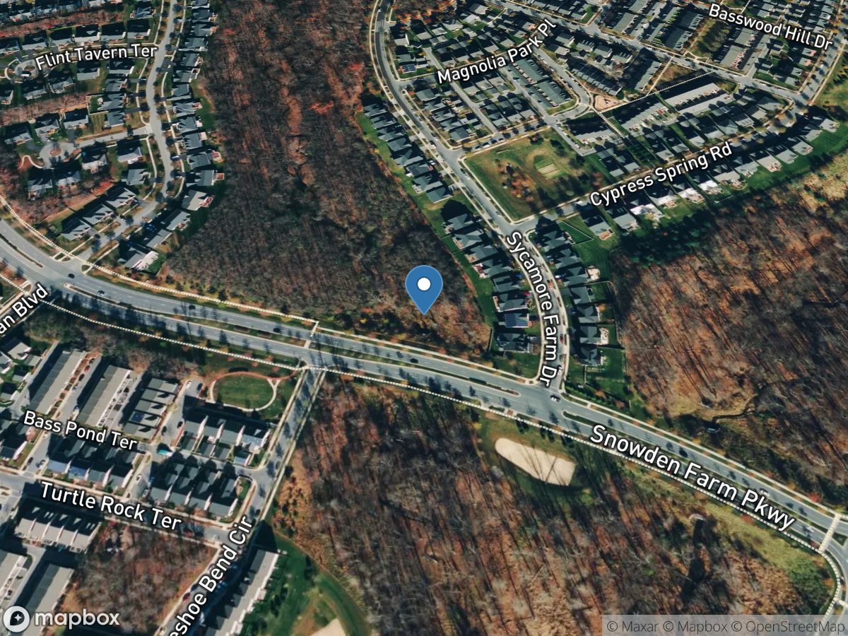 Little Seneca Creek Tributary near Clarksburg, MD location