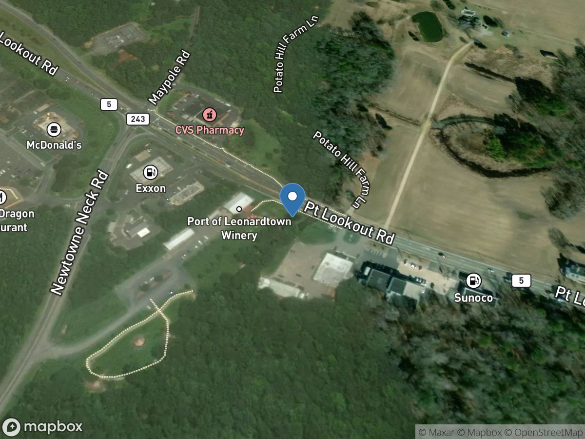 McIntosh Run near Leonardtown, MD location