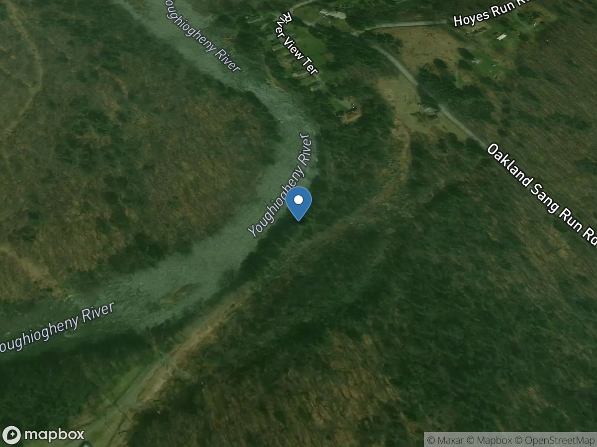 Youghiogheny River near McHenry, MD location