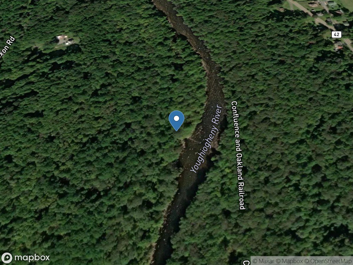 Youghiogheny River at Friendsville, MD location