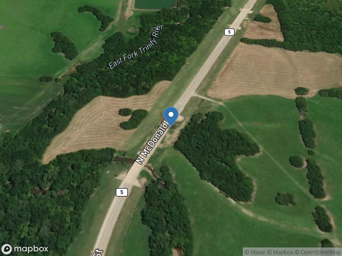 USCOE East Fork Trinity Rv at McKinney, TX location