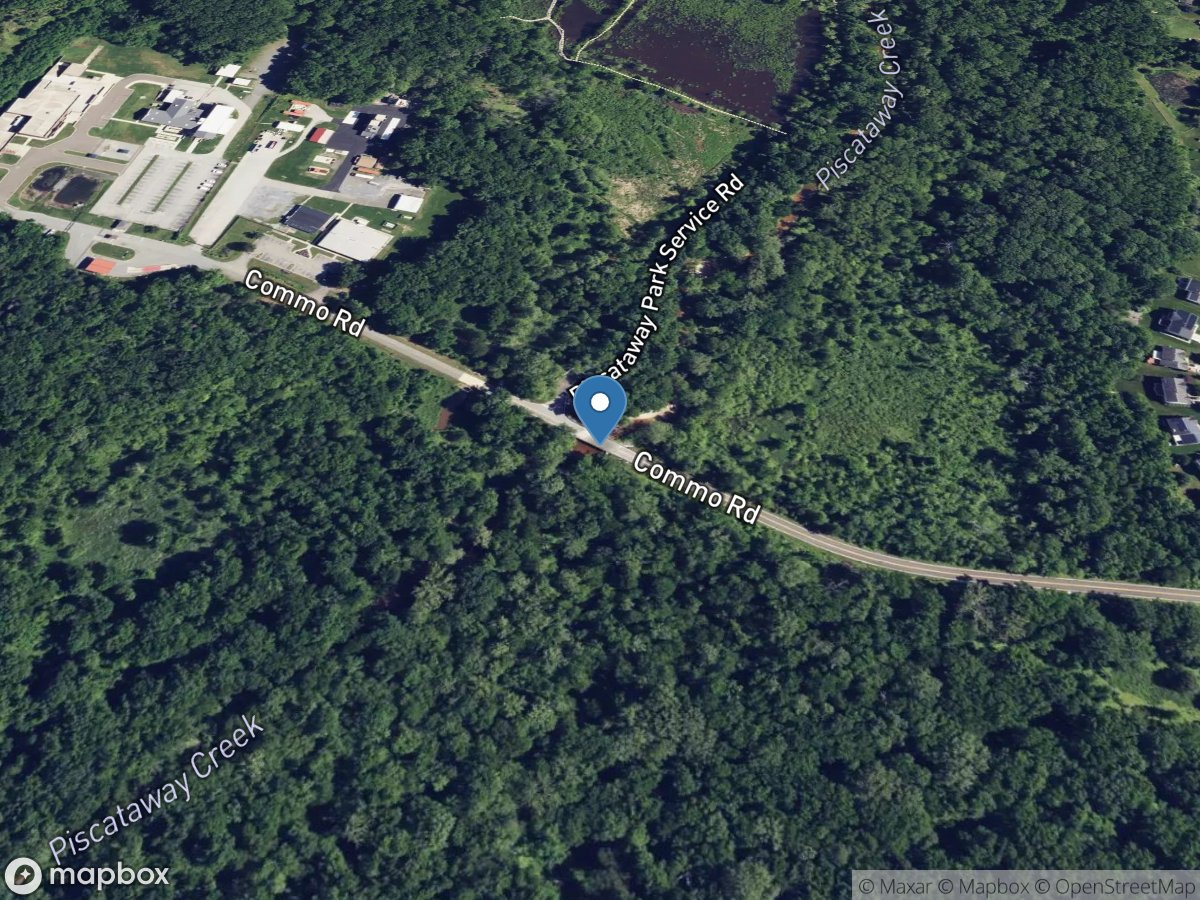 Piscataway Creek at Commo Road at Rosaryville, MD location