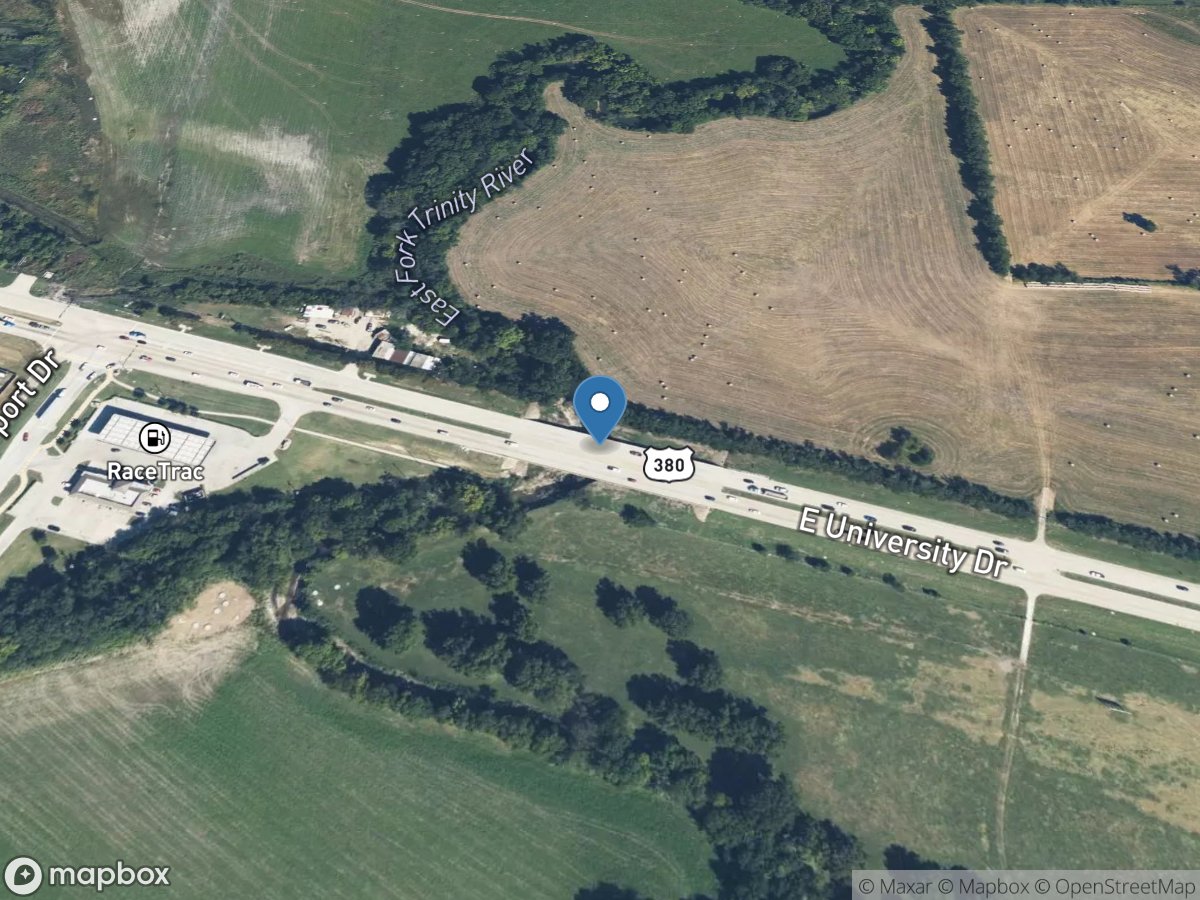 E Fork Trinity Rv near McKinney, TX location