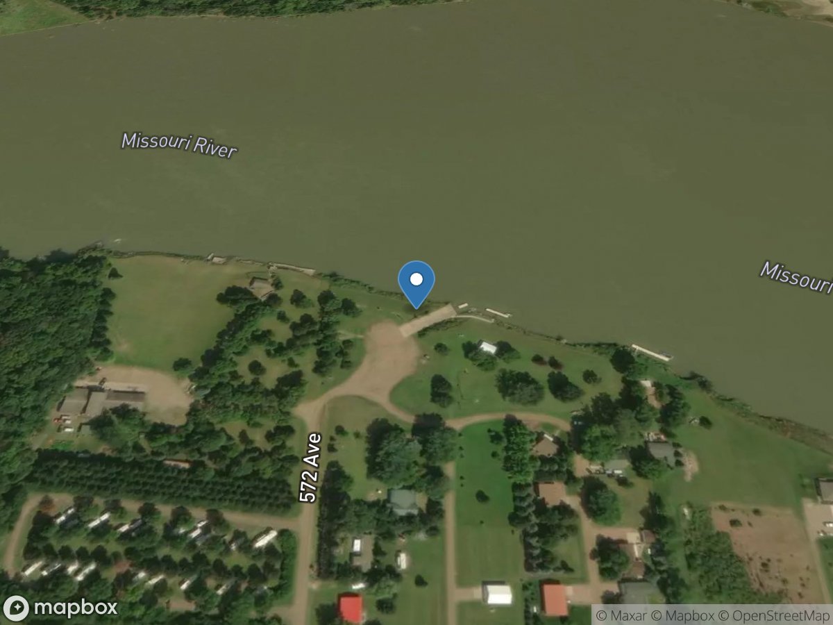 Missouri River near St. James, NE location