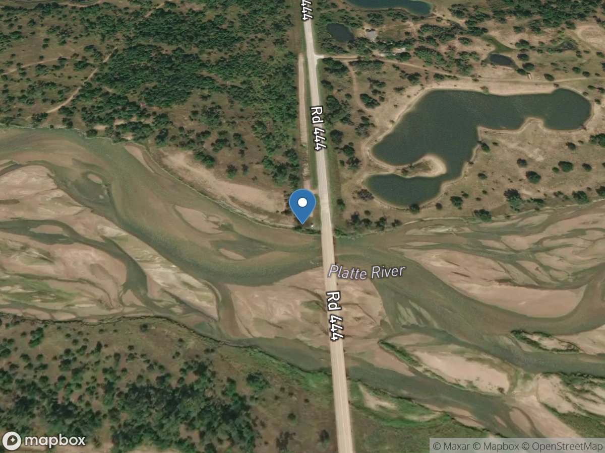 Platte River near Overton, Nebr. location